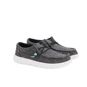 NEW LAMO paula elastic tie loafer in dark grey